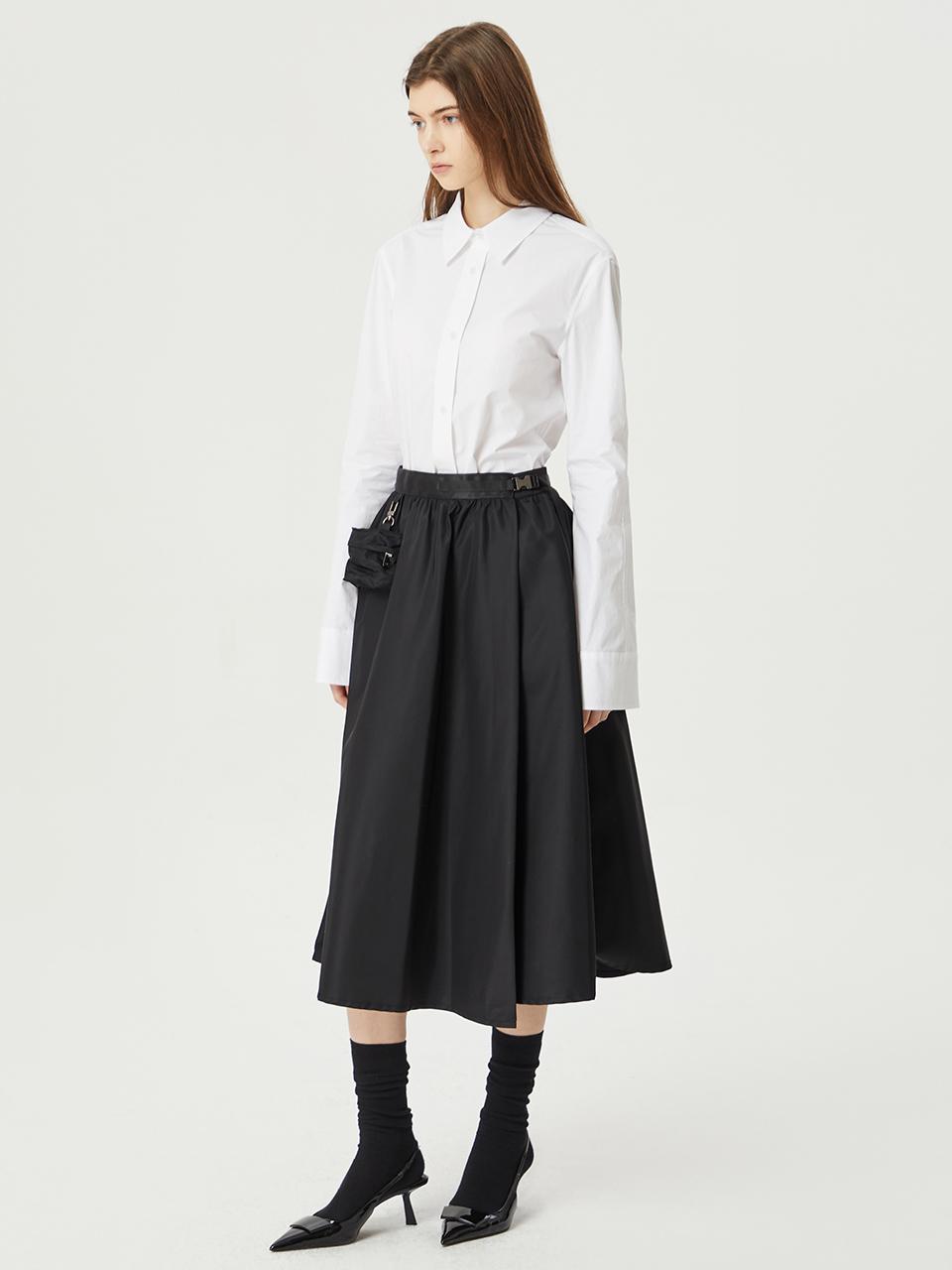 comgen Wide Cuff Long Sleeve Shirt NAES1-WRC010110