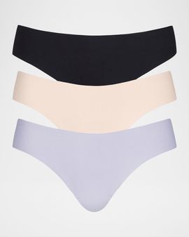 Commando Butter Stretch Modal-Blend Thongs, Set of 3