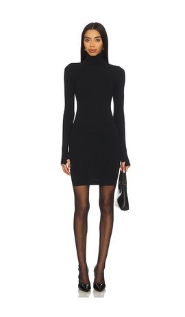 Commando Commando Ballet Body Turtleneck Mini Dress