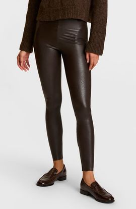 Commando Commando Control Top Faux Leather Leggings