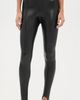 Commando Commando Faux Leather Stirrup Leggings Black - 3