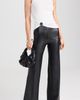 Commando Commando Faux Leather Wide Leg Pants Black S - 5