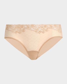 Commando Double Take Lace-Front Microfiber Bikini Briefs