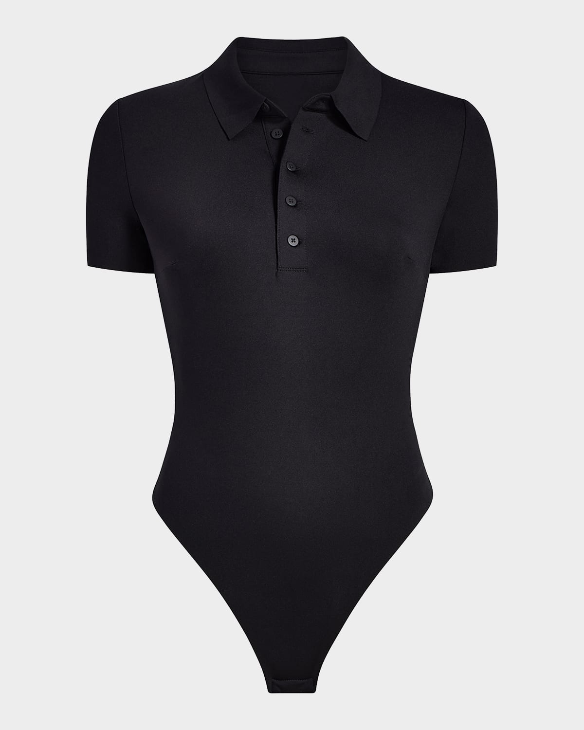 Commando Neoprene Polo Thong Bodysuit
