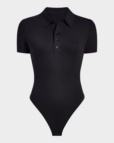 Commando Neoprene Polo Thong Bodysuit
