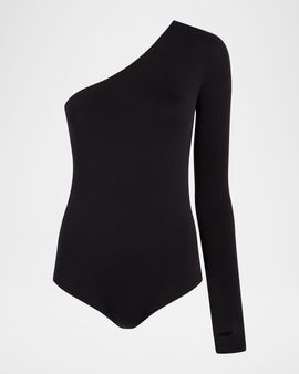 Commando Prima Ballet One-Shoulder Microfiber Bodysuit
