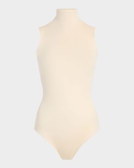 Commando Prima Ballet Sleeveless Mock-Neck Bodysuit