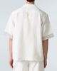 Commas Commas Crochet-trimmed bowling shirt - 4