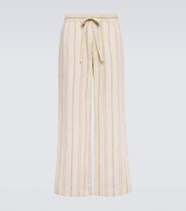 Commas Commas Floral jacquard pants
