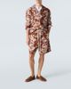 Commas Commas Floral tie-neck linen shirt - 2