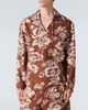 Commas Commas Floral tie-neck linen shirt - 3
