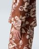 Commas Commas Floral tie-neck linen shirt - 6