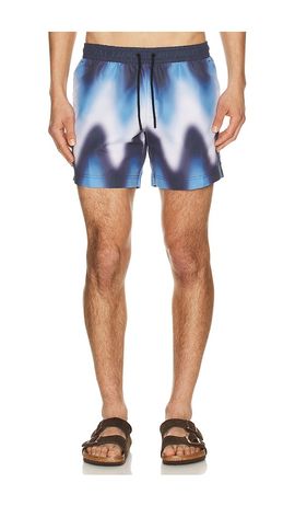 Commas Commas Gradient Wave Classic Swim Short