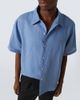 Commas Commas Linen bowling shirt - 5