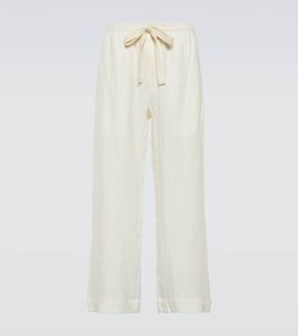 Commas Commas Linen wide-leg pants
