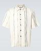Commas Commas Striped linen and cotton shirt - 1