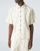 Commas Commas Striped linen and cotton shirt - 3