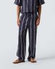 Commas Commas Striped linen wide-leg pants - 3