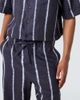 Commas Commas Striped linen wide-leg pants - 5