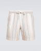 Commas Commas Striped swim shorts - 1