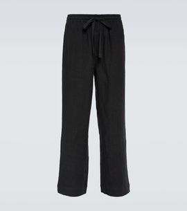Commas Commas Wide-leg linen pants