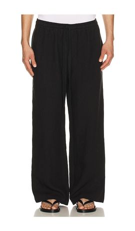 Commas Commas Wide Leg Linen Trousers