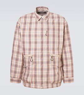 Comme des Garcons Homme Comme des GarÃ§ons Homme Checked cotton-blend jacket
