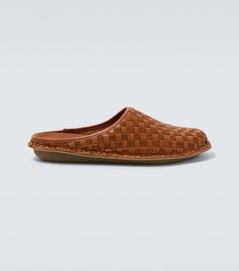 Comme des Garcons Homme Comme des GarÃ§ons Homme x VIBAe leather and suede mules