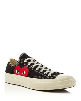 Comme Des Garcons Play Comme Des Garcons Play x Converse Unisex Chuck Taylor Lace Up Low Top Sneakers