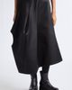 Comme des Garçons Comme des Garçons Asymmetrical Draped Satin Midi Skirt - 1