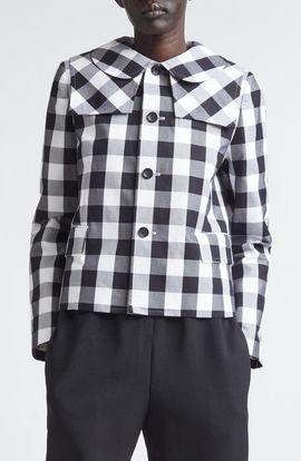 Comme des Garçons Comme des Garçons Big Gingham Cotton Jacket