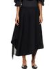 Comme des Garçons Comme des Garçons Black Fringe Midi Skirt - 1
