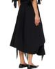 Comme des Garçons Comme des Garçons Black Fringe Midi Skirt - 3