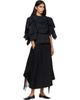 Comme des Garçons Comme des Garçons Black Fringe Midi Skirt - 4