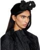 Comme des Garçons Comme des Garçons Black Hizume Edition Velour Headband - 2