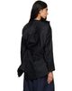 Comme des Garçons Comme des Garçons Black Jacquard Flower Pattern Jacket - 3