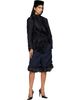 Comme des Garçons Comme des Garçons Black Jacquard Flower Pattern Jacket - 4