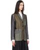 Comme des Garçons Comme des Garçons Black Thin Georgette Blazer - 2