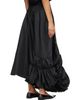 Comme des Garçons Comme des Garçons Black Twill Midi Skirt - 3