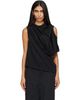 Comme des Garçons Comme des Garçons Comme des Garçons Comme des Garçons Black Asymmetrical Top - 1