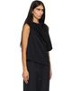 Comme des Garçons Comme des Garçons Comme des Garçons Comme des Garçons Black Asymmetrical Top - 2