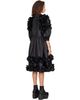 Comme des Garçons Comme des Garçons Comme des Garçons Comme des Garçons Black Taffeta Garment Washed Midi Dress - 3