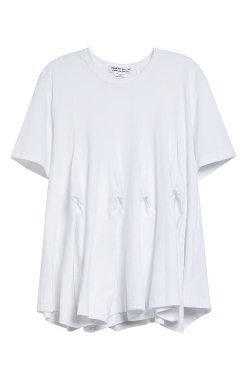 Comme des Garçons Comme des Garçons Comme des Garçons Comme des Garçons Paneled Peplum T-Shirt