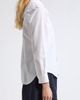 Comme des Garçons Comme des Garçons Cotton Broadcloth Shirt with Lace Ruffles - 4