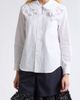 Comme des Garçons Comme des Garçons Cotton Broadcloth Shirt with Lace Ruffles - 5