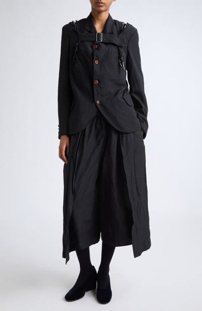 Comme des Garçons Comme des Garçons Garment Dyed Polyester Oxford Blazer