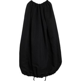 Comme des Garçons Comme des Garçons Gathered Diamond Jacquard Cocoon Dress