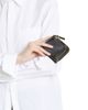 Comme des Garçons Comme des Garçons Outside Pocket Two-Compartment Half Zip Leather Wallet - 3