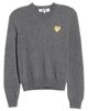 Comme des Garçons Comme des Garçons PLAY Golden Heart Logo Wool Sweater - 5