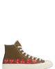 Comme des Garçons Comme des Garçons PLAY x Converse Chuck Taylor® High Top Sneaker - 3